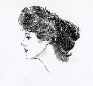 ギブソンの少女、1902年頃 作： Charles Dana Gibson